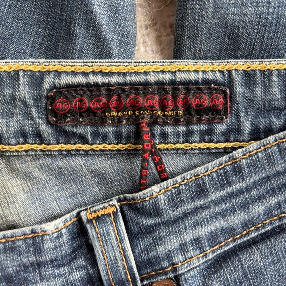 AG Adriano Goldschmied The Club
Jeans Women's 31R Blue Denim
Boot Cut USA Made - Picture 10 of 13